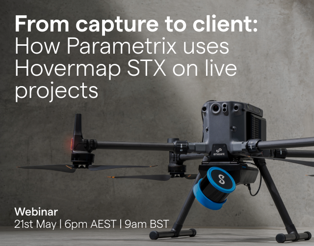 من التقاط الصور إلى تسليمها للعميل: كيف تستخدم شركة Parametrix Hovermap في المشاريع الحالية