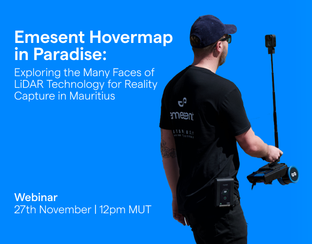 Emesent Hovermap Paradies: Eine Erkundung der vielfältigen Facetten der LiDAR für die Realitätserfassung auf Mauritius