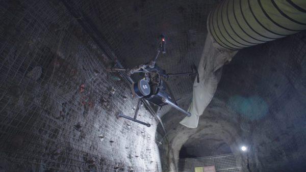 Hovermaparte interactive d'une galerie de mine souterraine - 600 x 338 - 1