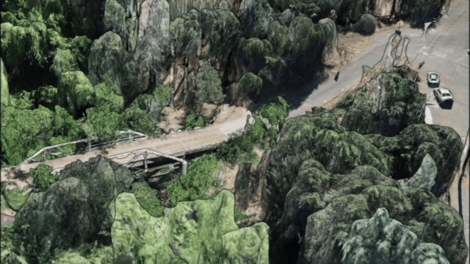 Une image obtenue par photogrammétrie (avec l'aimable autorisation d'EROCK)