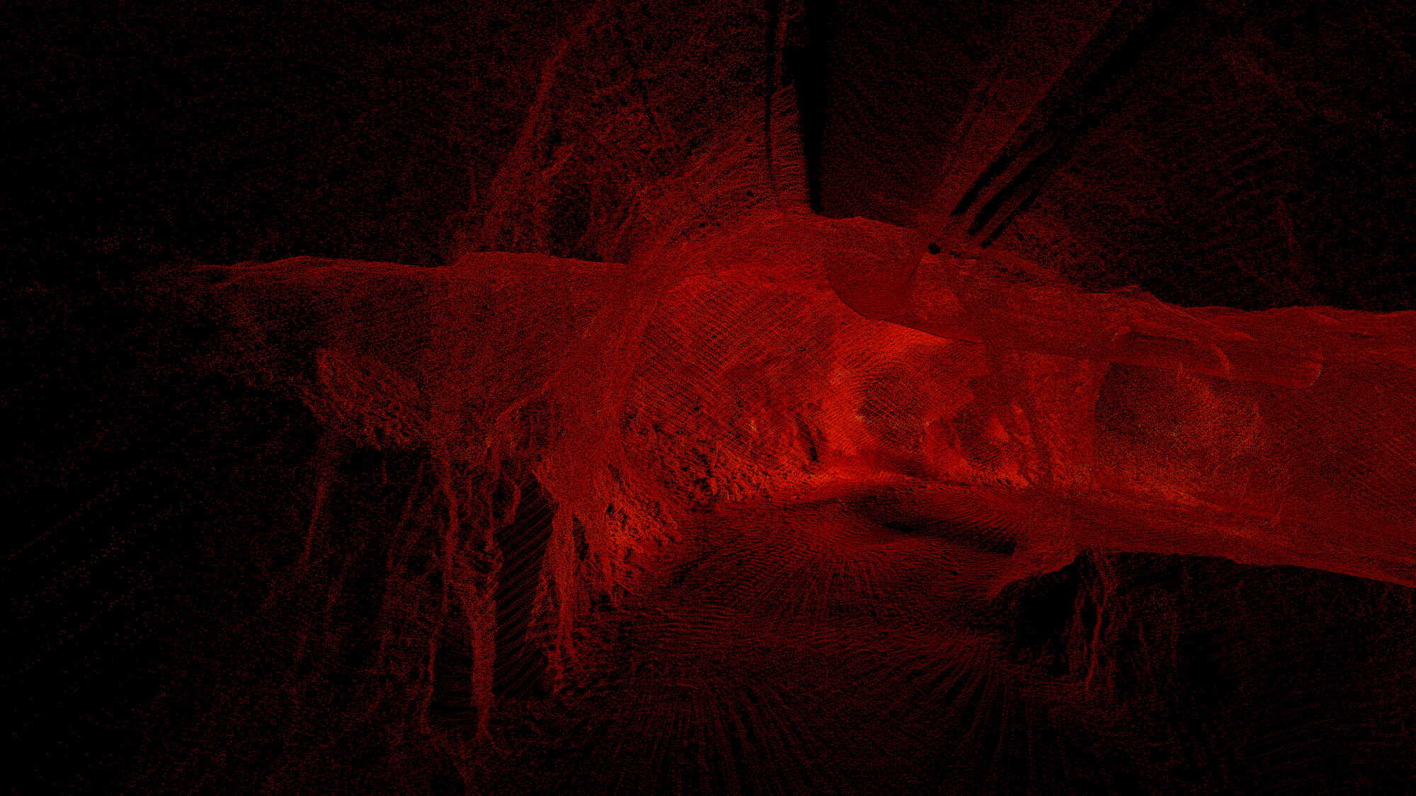 Emesent Dataset - GX1 Vehicle Mount - Underground Gold Mine, WA - Point Cloud Image 4