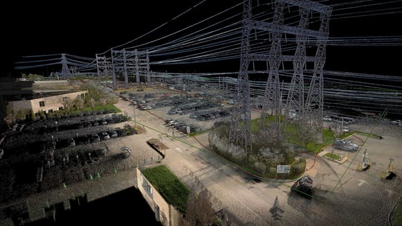 Gridvision - Power Lines - Point Cloud
