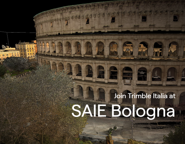SAIE Bologna 2026 with Trimble Italia