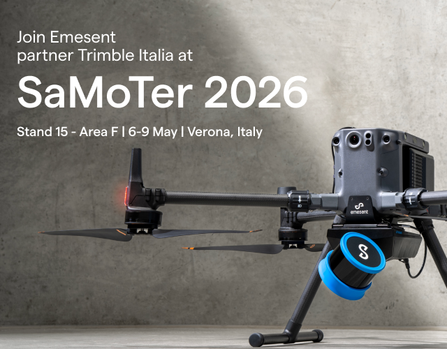 Emesent Spektra Italyと共催するSaMoTer 2026