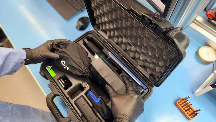 Desembalagem do Hovermap